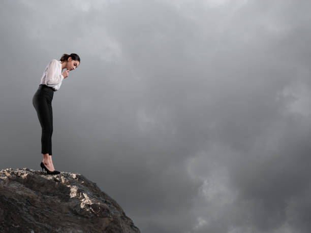 istock Businesswoman looking down 1133917620
