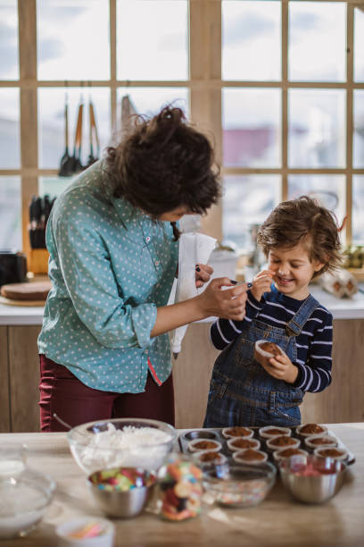 Winning Team Making Birthday Muffins
