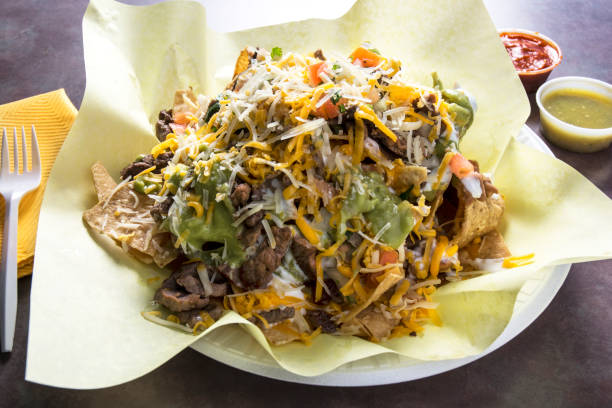 istock Melted Cheese Mexican Food Nachos 1133921407