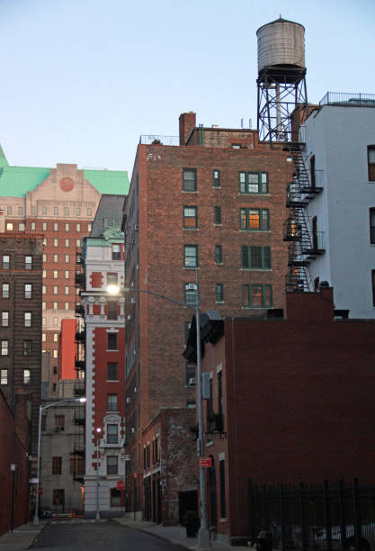 istock Brooklyn Heights Buildings with Water Tower 1133934503
