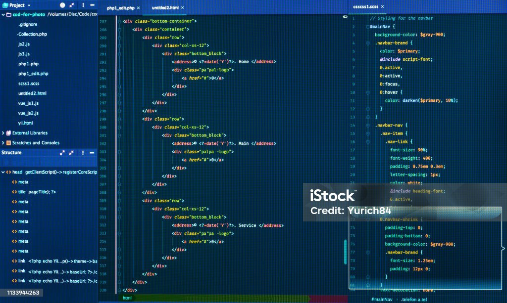 Splitting Of Html And Css Code Software Development Programming Code ...