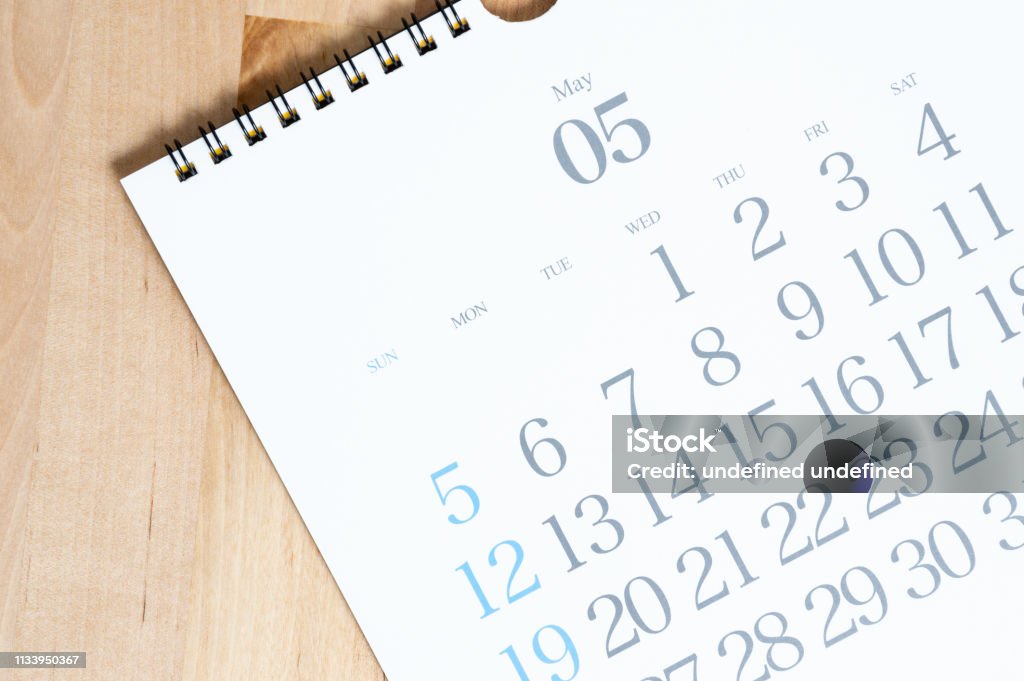 2019 calendar Calendar Stock Photo