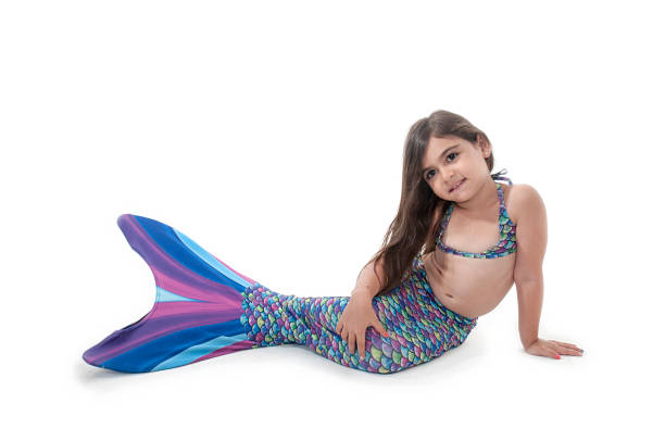 istock Little Mermaid Girl 1133954392