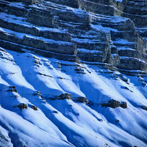 Winter in Banff National Park in the Canadian Rockies