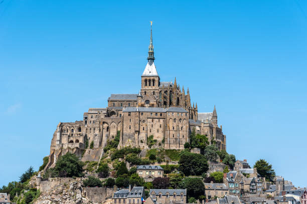 istock View of Mont Saint Michel against sky 1133957216