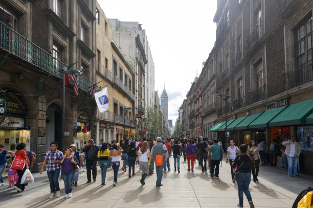 istock Avenue Madero in Mexico City 1133967829