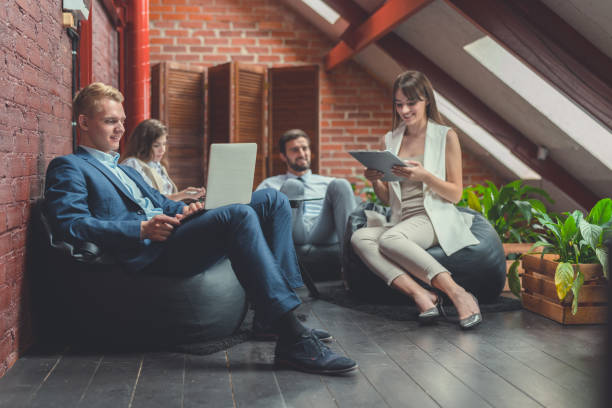 istock Young people at meeting 1133970113
