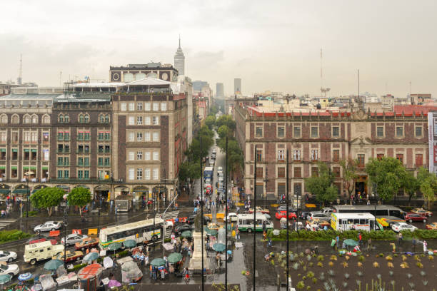 istock Mexico City Center Aerial View 1133970779