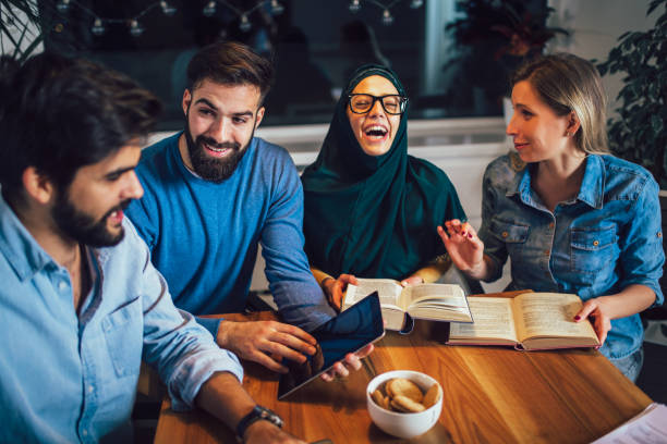 istock Group of students study at home. Learning and preparing for university exam. 1133973022