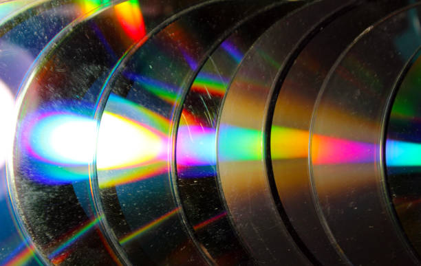 istock The disks are illuminated by a lamp 1133973106