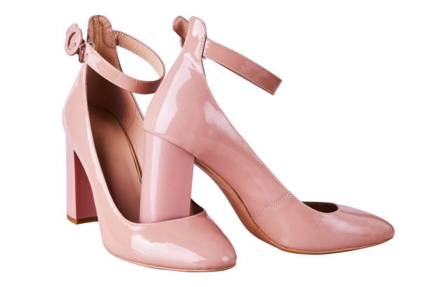 istock High Heel shoes with ankle straps 1133974299