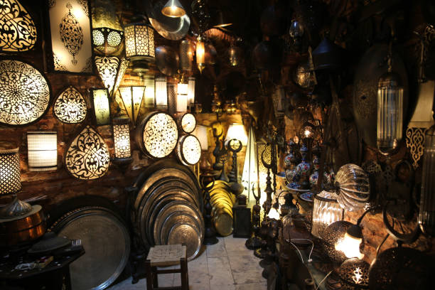 istock Decorative Lamps in Grand Bazaar 1133974590