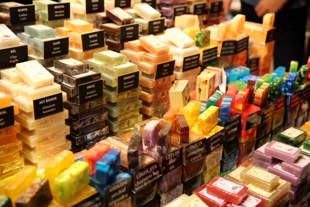 istock Colorful Soaps in Grand Bazaar 1133975000