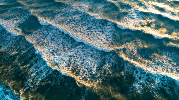 istock Sea waves on the beautiful morning sea 1133975090