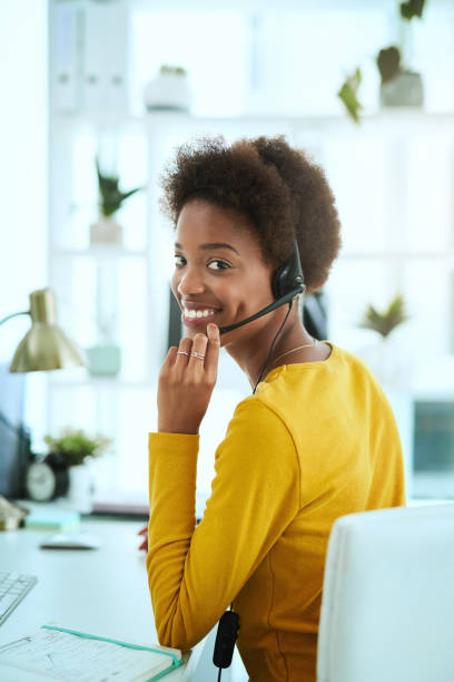 istock She maintains a pleasant and professional manner 1133979140
