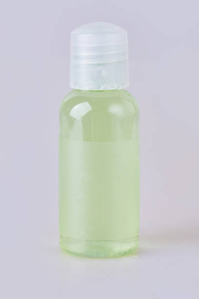 istock Hotel green bathroom shampoo, 1133981103