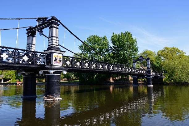 istock Ferry Bridge, Burton uponTrent, UK. 1133985170