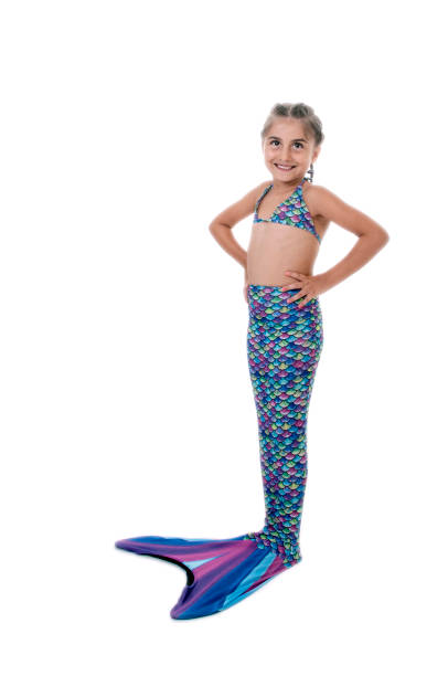 istock Little Mermaid Girl 1133992603