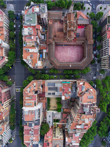 istock Aerial view of Barcelona 1133994163
