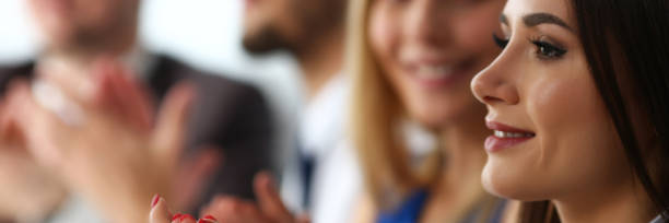 istock Group of people clap their arm in row 1133994259