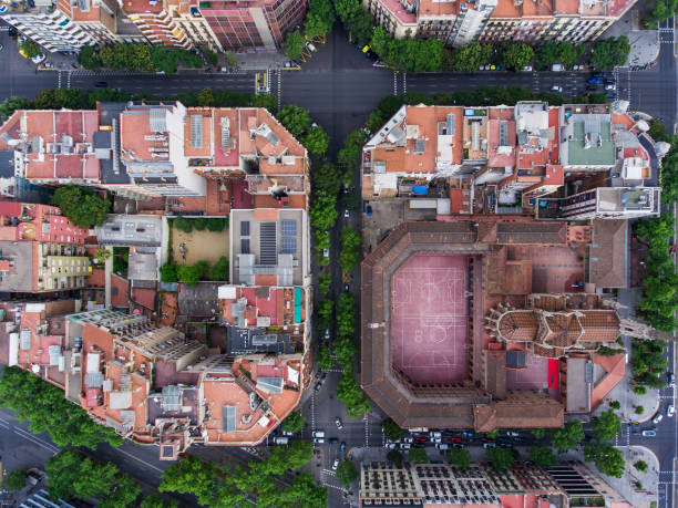 istock Aerial view of Barcelona 1133994315