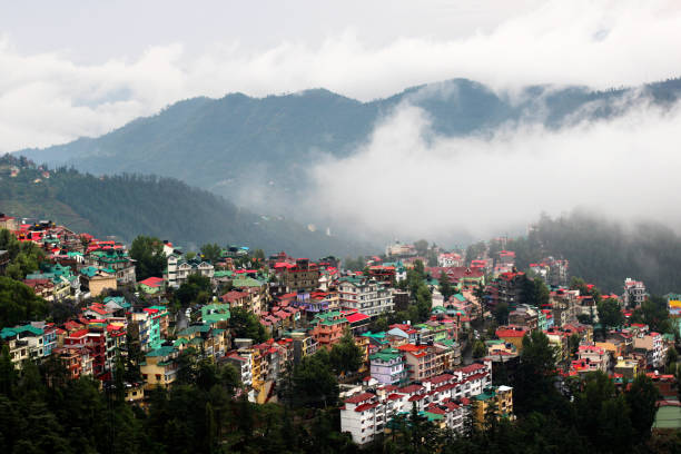 Residential district Residential district in Himalayas. kathmandu stock pictures, royalty-free photos & images