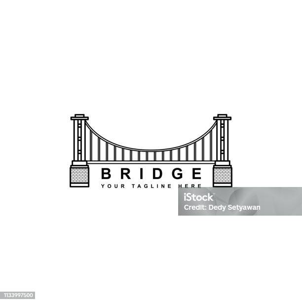 A Simple Bridge Design Simple Bridge Design Stock Illustration - Download Image Now ...