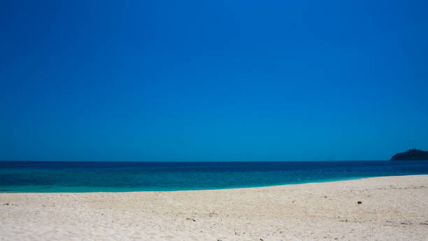 istock beach, blue sea and sky 1133998327