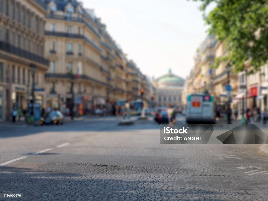 Hình Nền Của Trung Tâm Paris Tập Trung Vào Tiền Cảnh Hình ảnh Sẵn ...