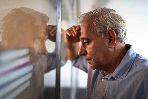istock Worried senior businessman feeling stressed at work 1134001532