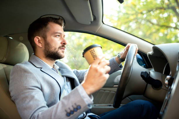 istock Steering wheel is no place for sleeping 1134008408