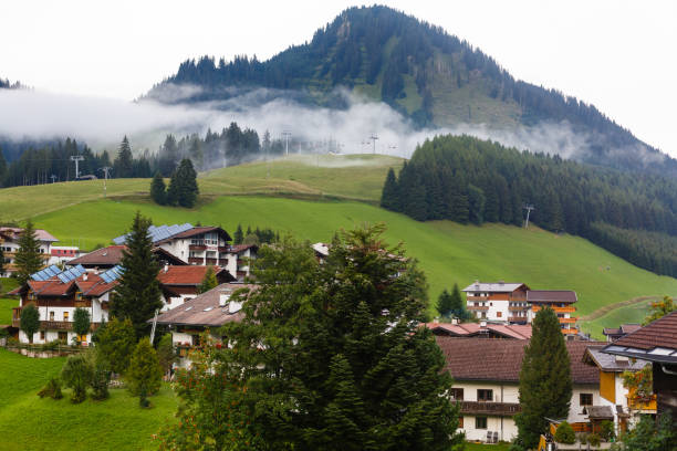 istock Village in the European Alps 1134008714