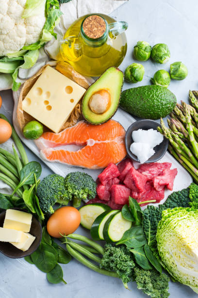 istock Healthy ketogenic low carb food for balanced diet 1134020538