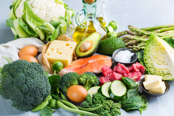 istock Healthy ketogenic low carb food for balanced diet 1134020542
