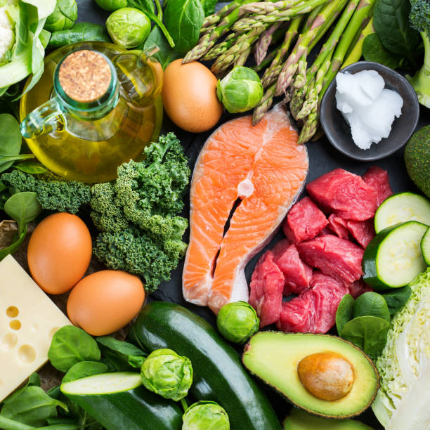 istock Healthy ketogenic low carb food for balanced diet 1134020569