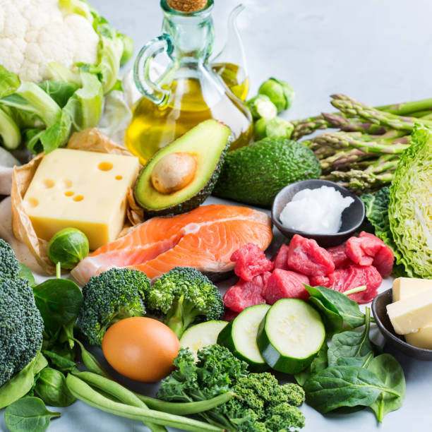 istock Healthy ketogenic low carb food for balanced diet 1134020576