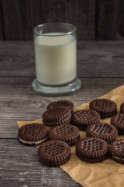 istock chocolate cookies and milk 1134028680