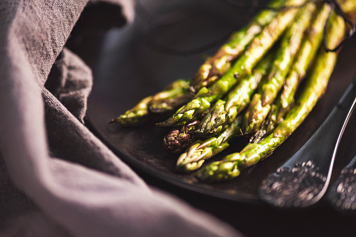 Grilled Green Asparagus