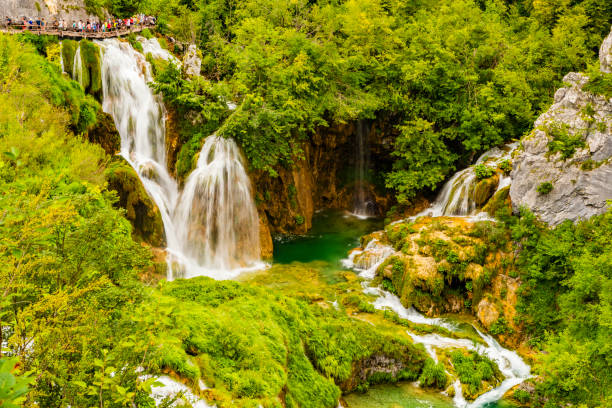 Plitvice Waterfalls, Plitvicka Jezera, National Park, Croatia
