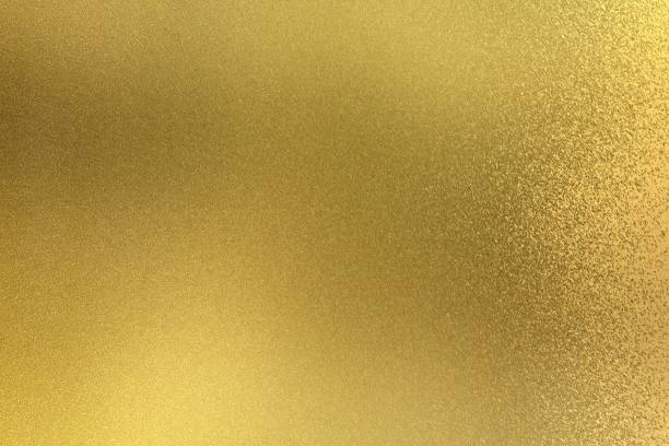 istock Abstract texture background, dirty gold metal sheet wall 1134036925