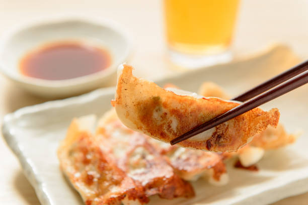 Jiaozi. Chinese food.