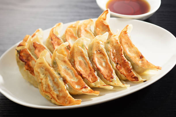 Jiaozi. Chinese food.
