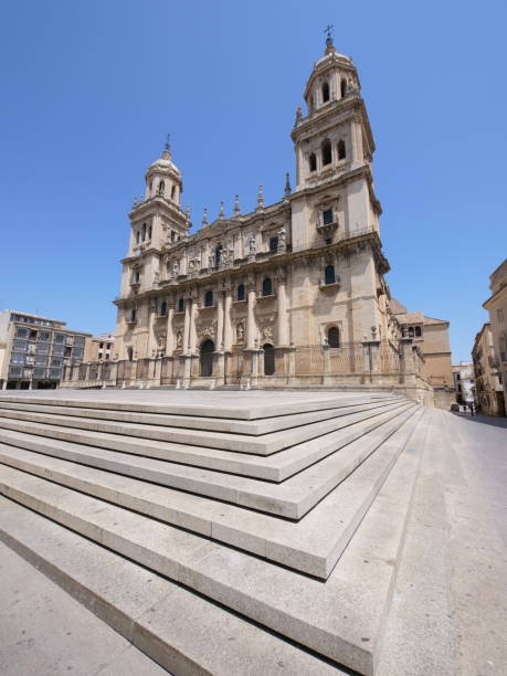 Jaen cathedral in Andalusia in a sunny Summer day Jaen cathedral in Andalusia in a sunny Summer day jaen stock pictures, royalty-free photos & images