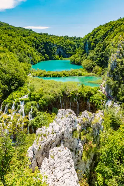 Photo of Plitvice Waterfalls, Plitvicka Jezera, National Park, Croatia