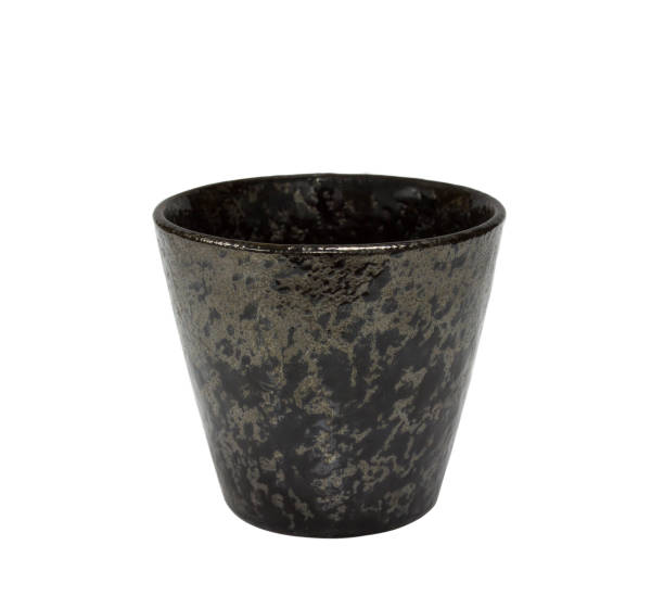 istock Ceramic Japanese style glass isolated white background. 1134049571
