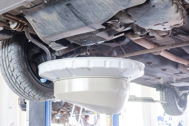 istock Car in a car repair station 1134050505