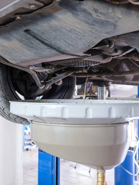 istock Car in a car repair station 1134050506