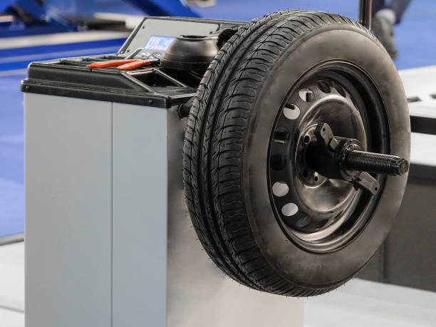 istock Modern tire machine in the service station 1134052576