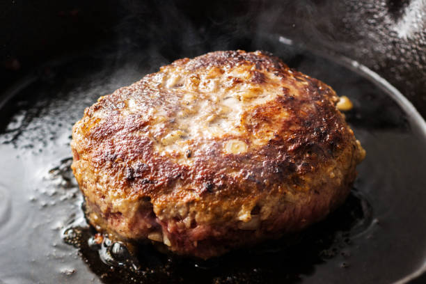 istock Delicious hamburg steak. 1134052636