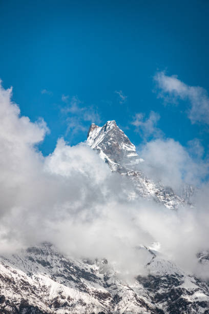 istock Mardi Himal trek in Nepal 1134053994